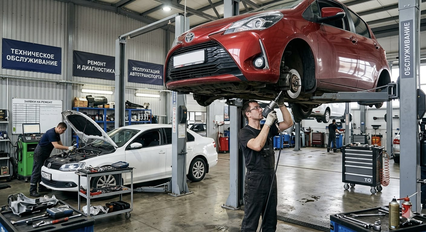 Техническое обслуживание, ремонт и эксплуатация автомобильного транспорта